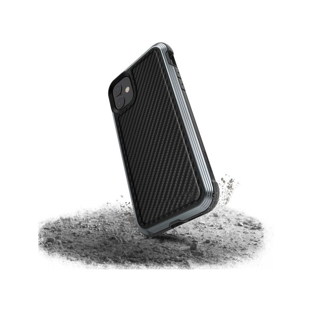 Hurtownia GSM - Hliníkové pouzdro X-Doria Defense Lux Apple iPhone 11 (test pádu 3m) (Černý uhlíkový vlákno) - XDR020BLK - {ean13} - Hurt