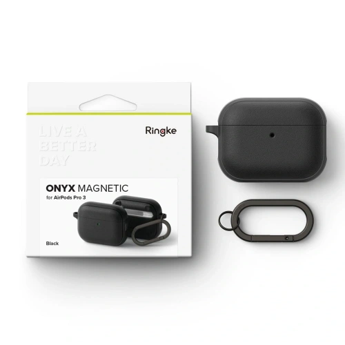 Etui Ringke Onyx Magnetic MagSafe do Apple AirPods Pro 3 Black