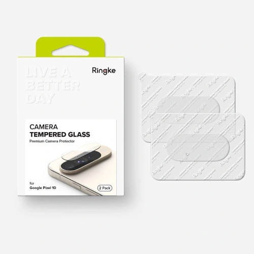 Osłona aparatu Ringke Camera Protector do Google Pixel 10 Clear [2 PACK]