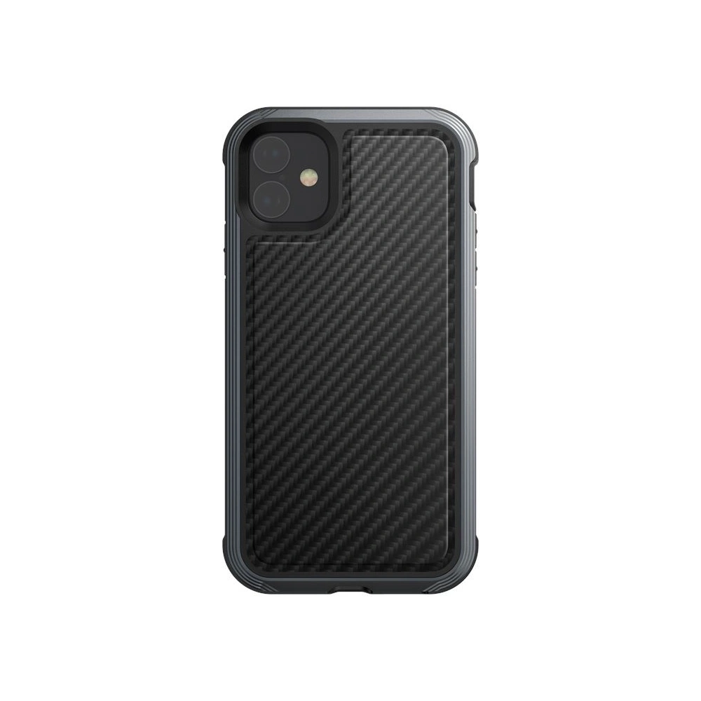 Hurtownia GSM - Hliníkové pouzdro X-Doria Defense Lux Apple iPhone 11 (test pádu 3m) (Černý uhlíkový vlákno) - XDR020BLK - {ean13} - Hurt