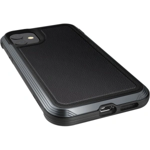 Wholesale X-Doria Defense Lux - Aluminum Case for iPhone 11 (Drop test 3m) (Black Leather) - XDR021BLK - {ean13} - Hurt