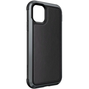 Wholesale X-Doria Defense Lux - Aluminum Case for iPhone 11 (Drop test 3m) (Black Leather) - XDR021BLK - {ean13} - Hurt