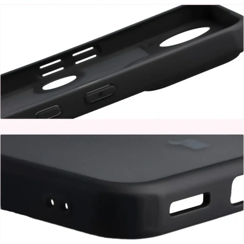 Etui Bizon Case Angelo do Nothing Phone (3) przydymione z czarną ramką