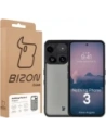 Etui Bizon Case Angelo do Nothing Phone (3) przydymione z czarną ramką