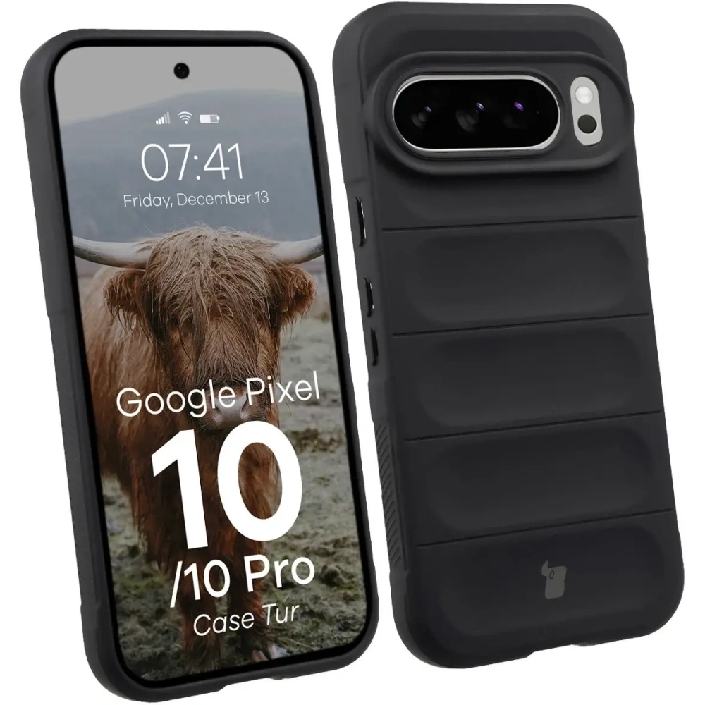 Pancerne etui Bizon Case Tur do Google Pixel 10 / 10 Pro czarne