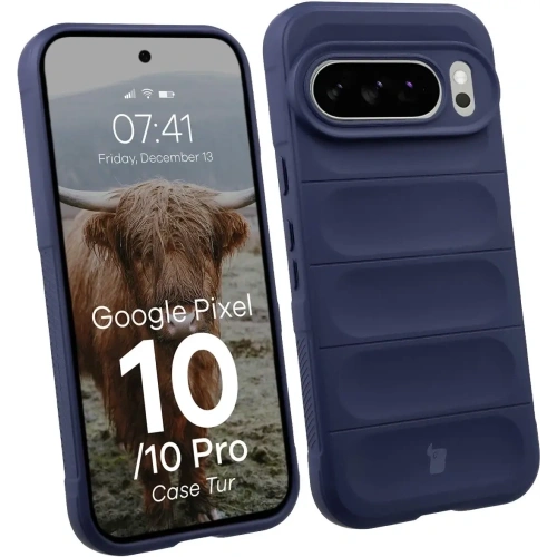 Pancerne etui Bizon Case Tur do Google Pixel 10 / 10 Pro granatowe