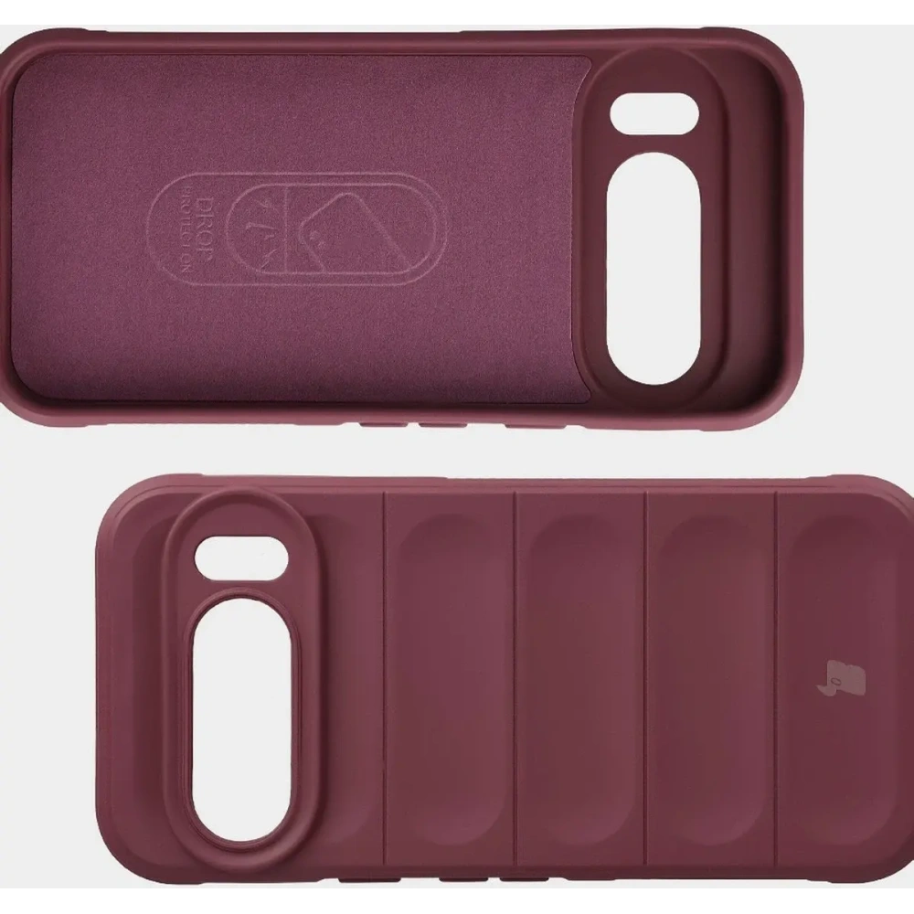 Pancerne etui Bizon Case Tur do Google Pixel 10 / 10 Pro burgundowe