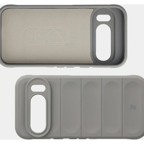 Pancerne etui Bizon Case Tur do Google Pixel 10 / 10 Pro jasnoszare