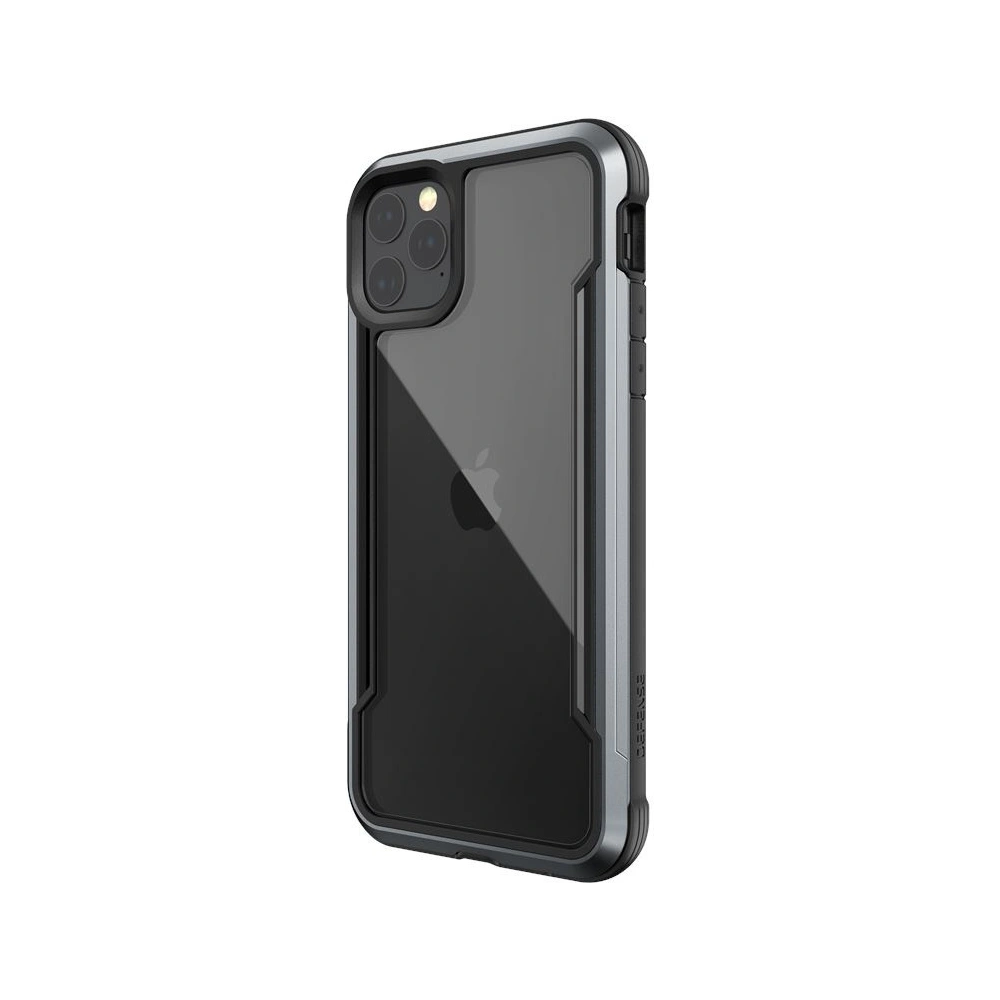 Hurtownia GSM - Aluminiové etui X-Doria Defense Shield Apple iPhone 11 Pro Max (test pádu 3m) (černé) - XDR026BLK - {ean13} - Hurt