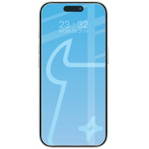 Szkło hartowane Bizon Glass Clear Duo do iPhone 17 / 17 Pro / 16 Pro [2 PACK]
