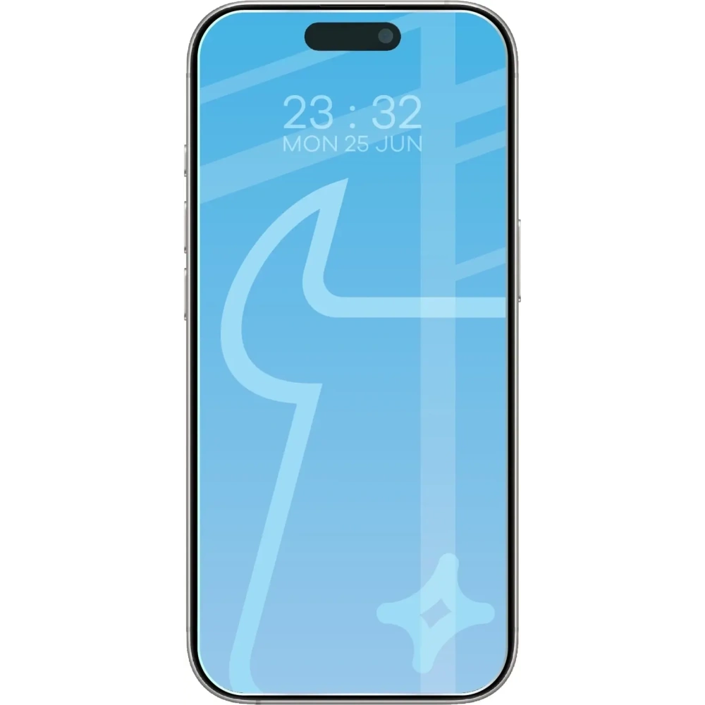 Szkło hartowane Bizon Glass Clear Duo do iPhone 17 / 17 Pro / 16 Pro [2 PACK]