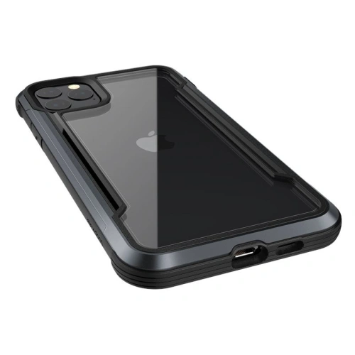 Etui aluminiowe X-Doria Defense Shield Apple iPhone 11 Pro Max (Drop Test 3m) (Black)