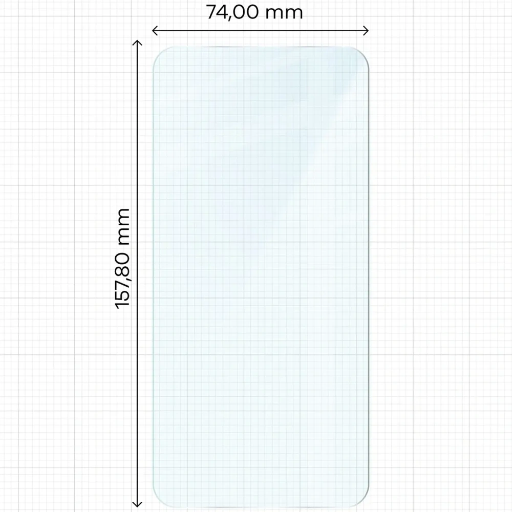 Szkło hartowane Bizon Glass Clear Duo do Galaxy M35 5G / A35 5G [2 PACK]