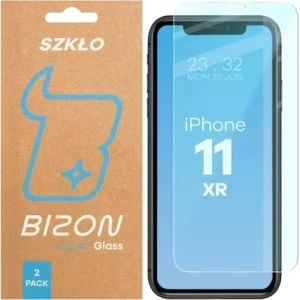 Szkło hartowane Bizon Glass Clear Duo do iPhone 11 / XR [2 PACK]