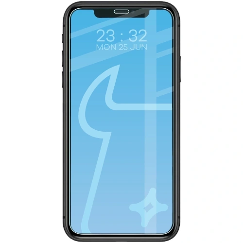 Szkło hartowane Bizon Glass Clear Duo do iPhone 11 / XR [2 PACK]
