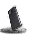 Hliníkový kryt X-Doria Defense Lux Apple iPhone 11 Pro Max (Test pádu 3m) (Černá kůže)