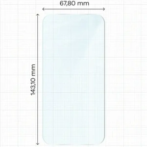 Szkło hartowane Bizon Glass Clear Duo do iPhone 12 / 12 Pro [2 PACK]