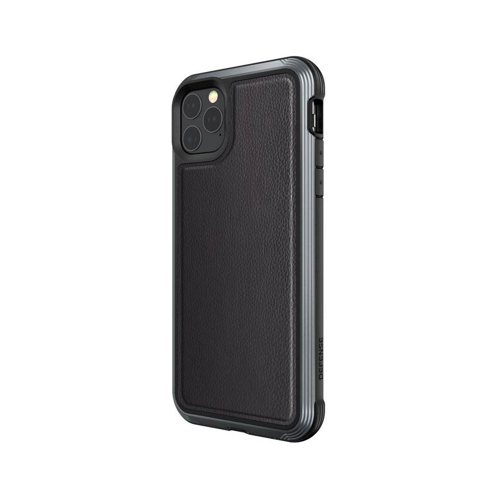 Wholesale X-Doria Defense Lux - Aluminum Case for iPhone (Drop test 3m) (Black Leather) - XDR028BLK - {ean13} - Hurt