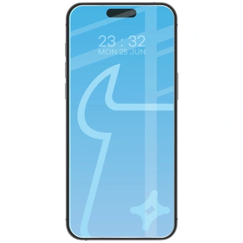 Szkło hartowane Bizon Glass Clear Duo do iPhone 17 Pro Max [2 PACK]