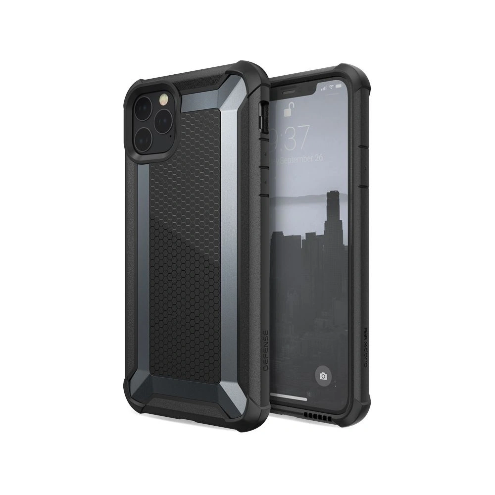 Hurtownia GSM - Pancéřové pouzdro X-Doria Defense Tactical Apple iPhone 11 Pro Max (test pádu 3m) (černá) - XDR029BLK - {ean13} - Hurt