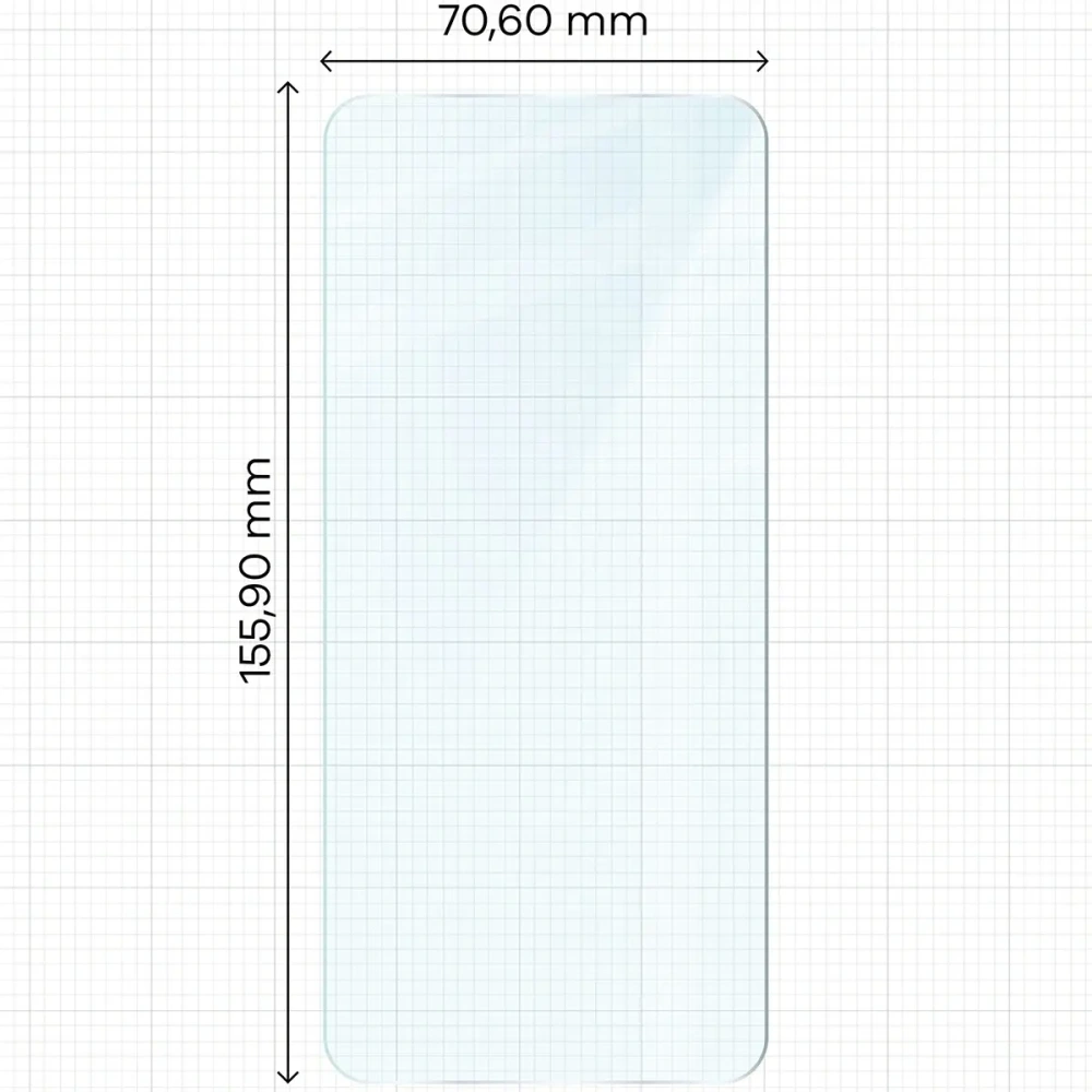 Szkło hartowane Bizon Glass Clear Duo do Xiaomi POCO F6 [2 PACK]