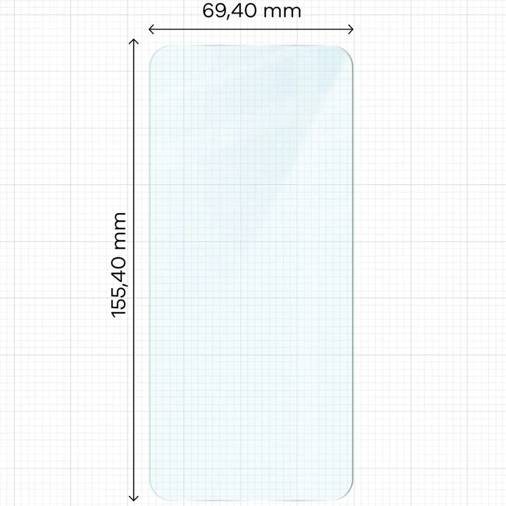 Szkło hartowane Bizon Glass Clear Duo do Xiaomi POCO X6 Pro / X7 Pro [2 PACK]