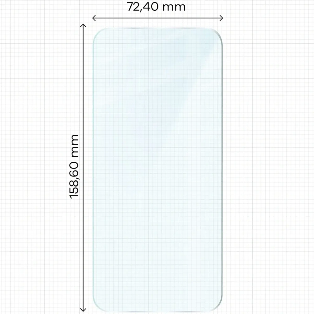 Szkło hartowane Bizon Glass Clear Duo do Google Pixel 10 Pro XL / 9 Pro XL [2 PACK]