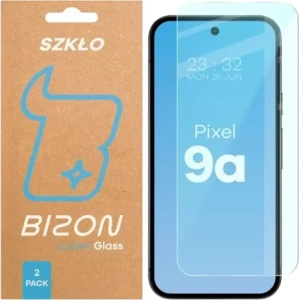 Szkło hartowane Bizon Glass Clear Duo do Google Pixel 9a [2 PACK]