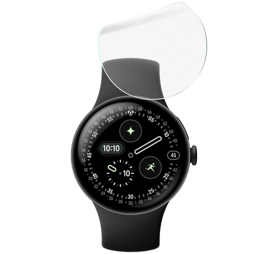 Folia hydrożelowa na ekran Bizon Glass Watch Hydrogel Duo do Google Pixel Watch 4 41mm [2 PACK]