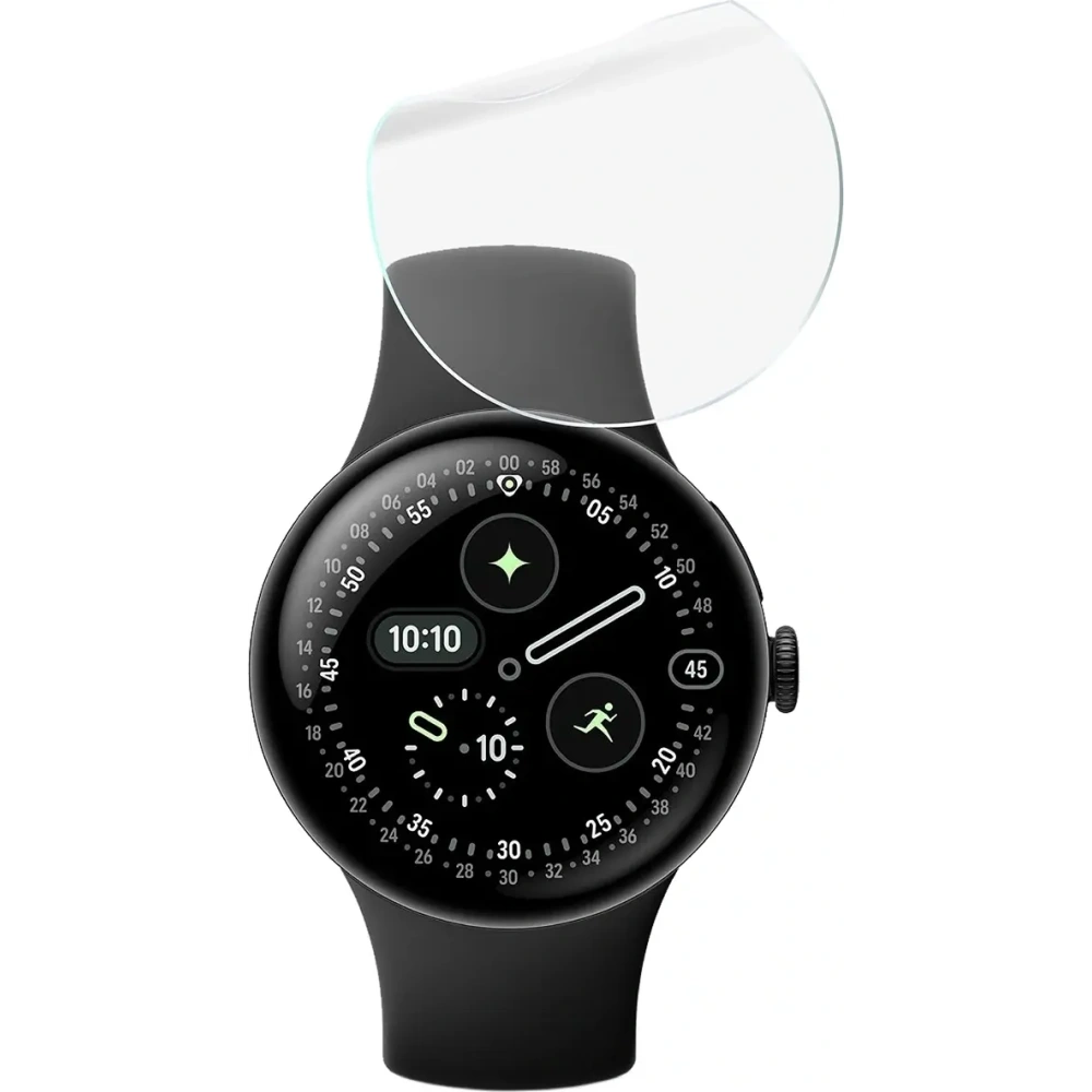 Folia hydrożelowa na ekran Bizon Glass Watch Hydrogel Duo do Google Pixel Watch 4 41mm [2 PACK]