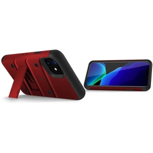 Wholesale Zizo Bolt Cover - Case for iPhone 11 with Military Grade + Glass Screen Protector & Kickstand and Holster (Red/Black) - ZIZ005REDBLK - {ean13} - Hurt