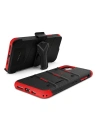 Wholesale Zizo Bolt Cover - Case for iPhone 11 with Military Grade + Glass Screen Protector & Kickstand and Holster (Red/Black) - ZIZ006BLKRED - {ean13} - Hurt