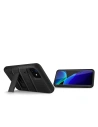 Hurtownia GSM - Pantalon etui Zizo Bolt Cover Apple iPhone 11 cu sticlă 9H pe ecran + suport și prindere pentru curea (Negru/Negru) - ZIZ007BLK - {ean13} - Hurt