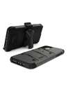 Wholesale Zizo Bolt Cover - Case for iPhone 11 with Military Grade + Glass Screen Protector & Kickstand and Holster (Red/Black) - ZIZ008GRYBLK - {ean13} - Hurt