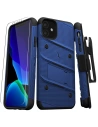 Hurtownia GSM - Pancéřové pouzdro Zizo Bolt Cover Apple iPhone 11 se sklem 9H na displej + stojánek & držák na pás (Modrá/Černá) - ZIZ009BLUBLK - {ean13} - Hurt