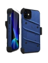 Hurtownia GSM - Pancéřové pouzdro Zizo Bolt Cover Apple iPhone 11 se sklem 9H na displej + stojánek & držák na pás (Modrá/Černá) - ZIZ009BLUBLK - {ean13} - Hurt