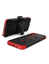Hurtownia GSM - Pancéřové pouzdro Zizo Bolt Cover Apple iPhone 11 Pro Max se sklem 9H na displej + stojánek & držák na pásek (Černá/Červená) - ZIZ010BLKRED - {ean13} - Hurt