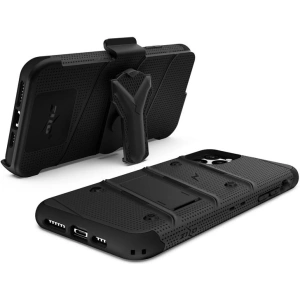 Wholesale Zizo Bolt Cover - Case for iPhone 11 Pro Max with Military Grade + Glass Screen Protector & Kickstand and Holster (Red/Black) - ZIZ011BLK - {ean13} - Hurt