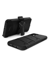 Hurtownia GSM - Pancéřové pouzdro Zizo Bolt Cover Apple iPhone 11 Pro Max se sklem 9H na displej + stojánek & držák na pás (Černá/Černá) - ZIZ011BLK - {ean13} - Hurt