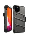 Wholesale Zizo Bolt Cover - Case for iPhone 11 Pro Max with Military Grade + Glass Screen Protector & Kickstand and Holster (Red/Black) - ZIZ012GRYBLK - {ean13} - Hurt