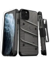Wholesale Zizo Bolt Cover - Case for iPhone 11 Pro Max with Military Grade + Glass Screen Protector & Kickstand and Holster (Red/Black) - ZIZ012GRYBLK - {ean13} - Hurt