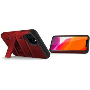 Wholesale Zizo Bolt Cover - Case for iPhone 11 Pro Max with Military Grade + Glass Screen Protector & Kickstand and Holster (Red/Black) - ZIZ013REDBLK - {ean13} - Hurt