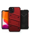 Hurtownia GSM - Pancéřové pouzdro Zizo Bolt Cover Apple iPhone 11 Pro Max se sklem 9H na displej + stojánek a držák na pásek (Červená/Černá) - ZIZ013REDBLK - {ean13} - Hurt