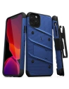 Hurtownia GSM - Pancéřové pouzdro Zizo Bolt Cover Apple iPhone 11 Pro se sklem 9H na displej + stojánek & držák na pásek (Modrá/Černá) - ZIZ015BLUBLK - {ean13} - Hurt