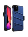 Hurtownia GSM - Pancéřové pouzdro Zizo Bolt Cover Apple iPhone 11 Pro se sklem 9H na displej + stojánek & držák na pásek (Modrá/Černá) - ZIZ015BLUBLK - {ean13} - Hurt