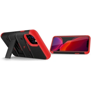 Wholesale Zizo Bolt Cover - Case for iPhone 11 Pro with Military Grade + Glass Screen Protector & Kickstand and Holster (Red/Black) - ZIZ017BLKRED - {ean13} - Hurt