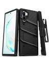 Pancerne etui Zizo Bolt Cover Samsung Galaxy Note 10 oraz podstawka & uchwyt do paska (Black/Black)