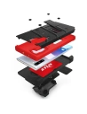 Hurtownia GSM - Pancerne etui Zizo Bolt Cover Samsung Galaxy Note 10 oraz podstawka & uchwyt do paska (Black/Red) - ZIZ020BLKRED - {ean13} - Hurt