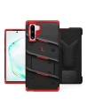 Hurtownia GSM - Pancéřové pouzdro Zizo Bolt Cover Samsung Galaxy Note 10 a základna & držák na pás (Černá/Červená) - ZIZ020BLKRED - {ean13} - Hurt