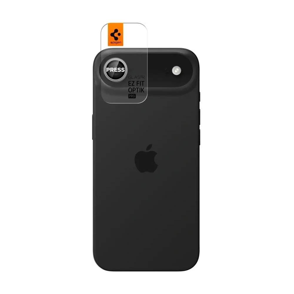 Osłona aparatu Spigen Optik Pro Glass.tr ez Fit Camera Protector do Apple iPhone Air Silver [2 PACK]